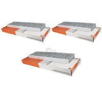 3X Mahle Knecht LAK 171 Filter Innenraumluft Pollenfilter Innenraumfilter