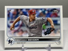 2022 Topps Series 1 - 160 Anthony Bender - Miami Marlins RC