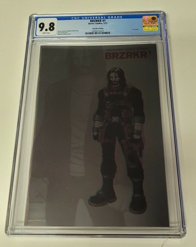 BRZRKR #1 CGC 9.8 4th Print Grampa Foil
