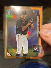 2015 Bowman Draft Orange /25 Justin Jacome #162
