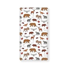 Animals Baby Crib Sheets for Boys Girls Fox Fitted Crib Sheet for Standard Cr...