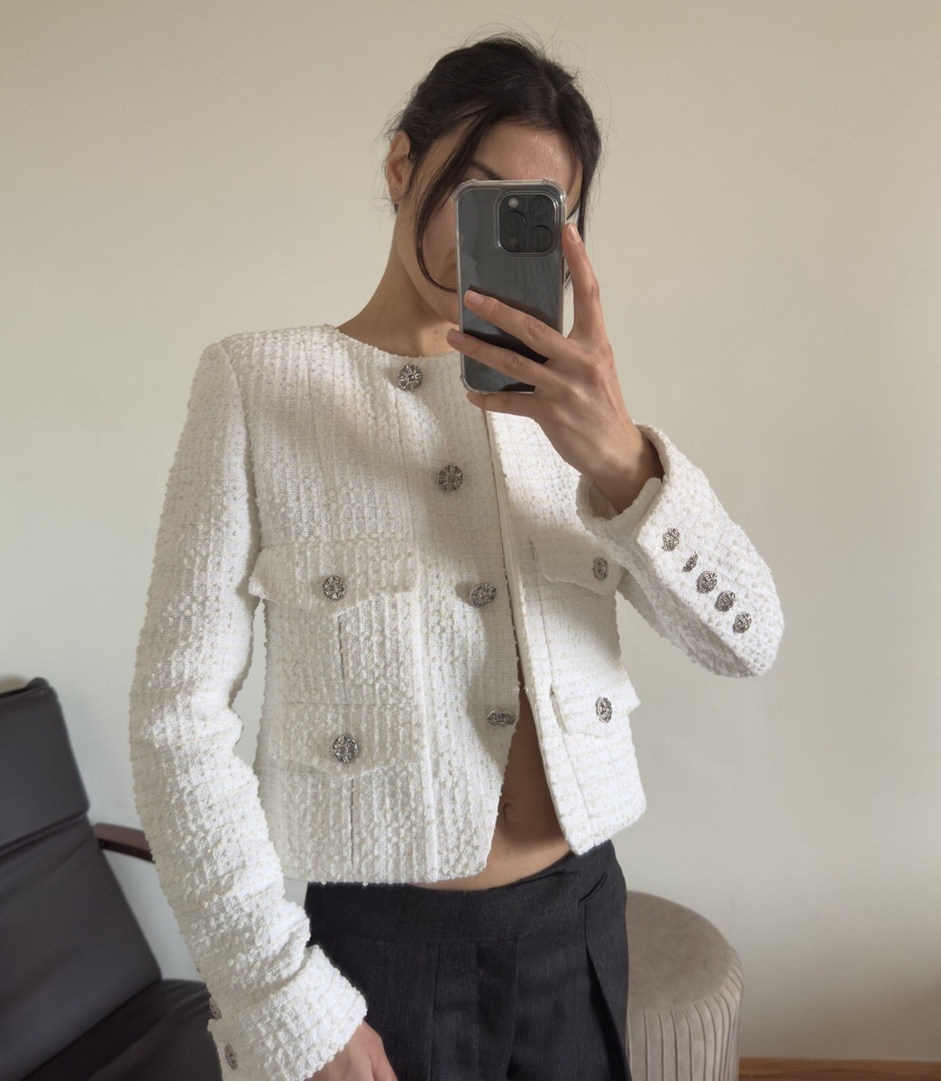 chanel tweedjacke