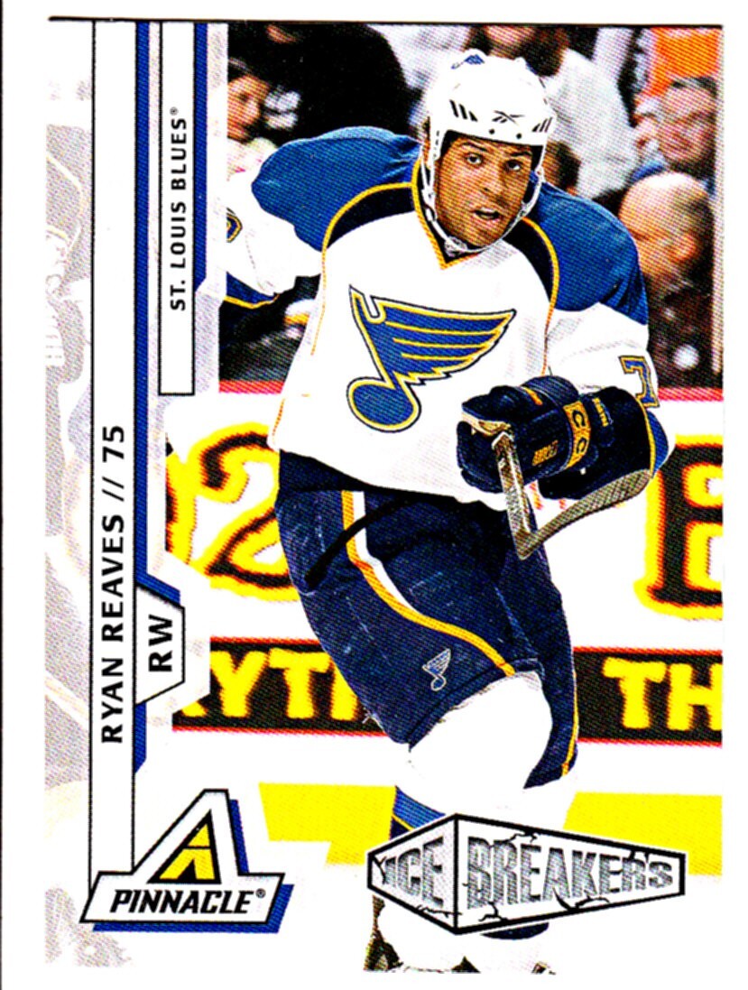2010-11 PINNACLE ICE BREAKERS #235 RYAN REAVES (RC) Rookie St