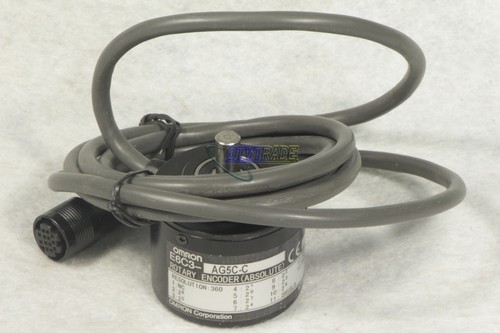 Nuovo 1PZ OMRON E6C3-AG5C-C 360P/R ENCODER ROTATIVO E6C3AG5CC Nuovo - Foto 5 di 6