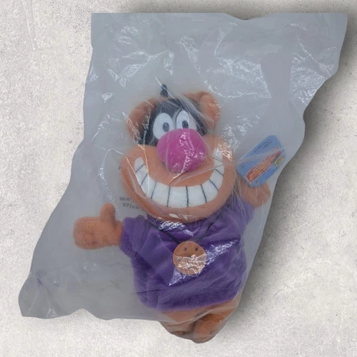 Vtg Cookie Crisp Cereal Plush Chip The Hound General Mills Breakfast Babies 1998