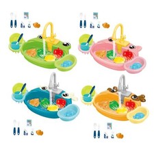 Kids Play Sink Toys with Running Water for Children Holiday