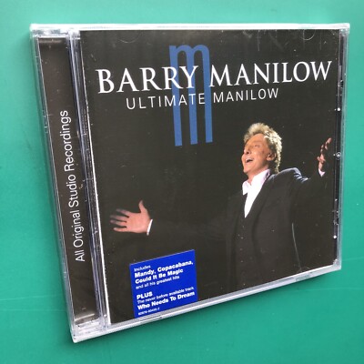 Barry Manilow ULTIMATE MANILOW Pop CD Mandy, Copacabana, Bermuda Triangle SEALED
