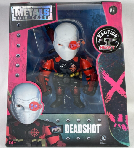 DC Suicide Squad Deadshot 4" Diecast Figure - Jada Toys M21 - Heavy Metal Collec - Picture 1 of 5