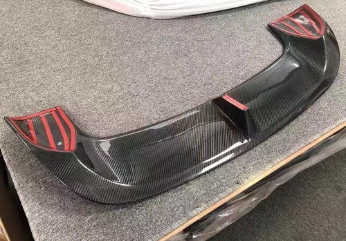 Carbon Fiber Rear Spoiler Trunk Wing For Mini Cooper Countryman F60 JCW CO - Picture 6 of 7
