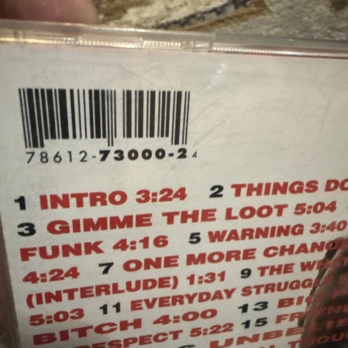 The Notorious B.I.G. Ready to Die CD (1994) OG Press SRC Matrix Excellent - Picture 4 of 9