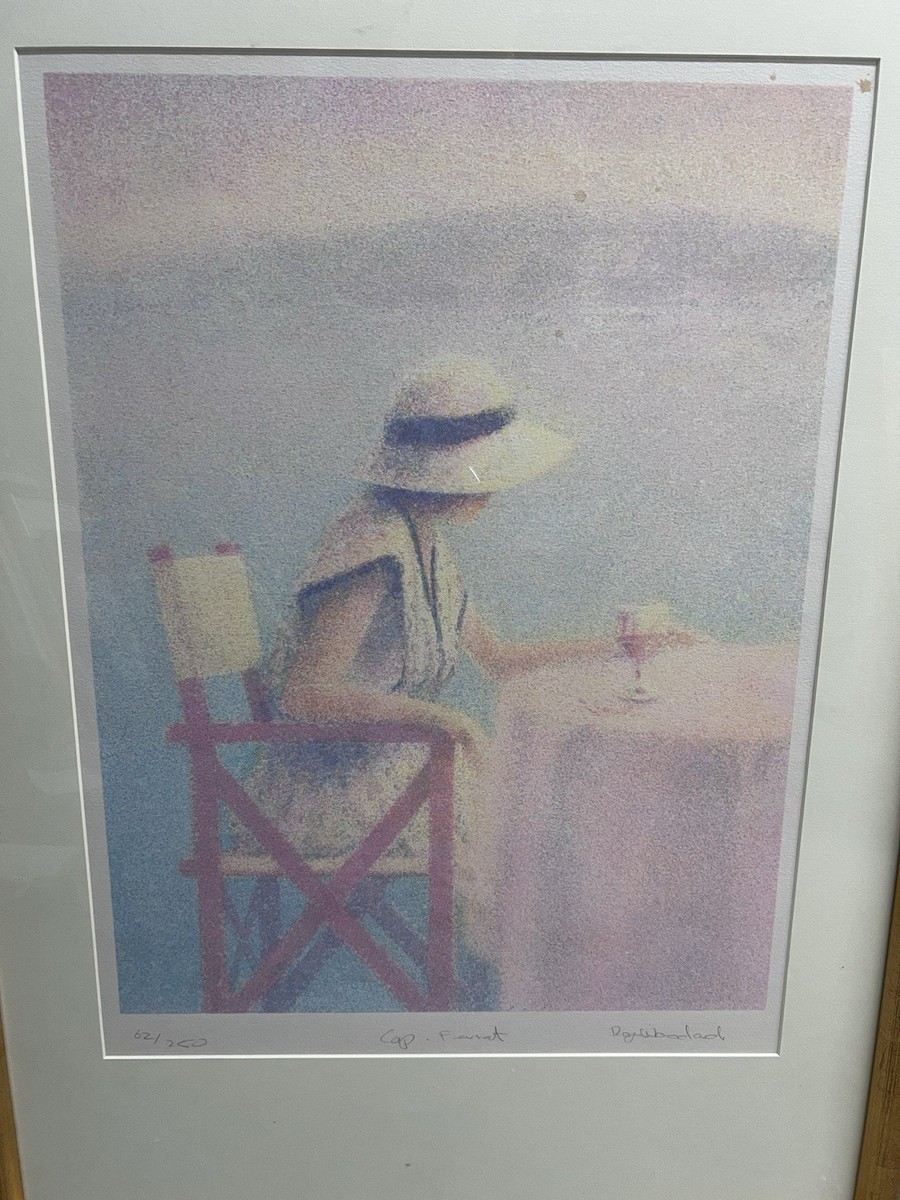 Roy Fairchild Woodard “Cap Ferrat” Hand Signed Serigraph Gallery