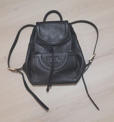 Tory Burch Serif T Backpack Black