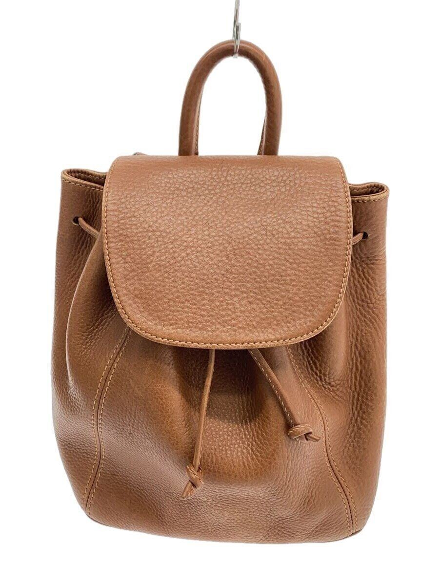 Coach Backpack OLD Rucksack Leather Brown Solid 4911 Used | eBay