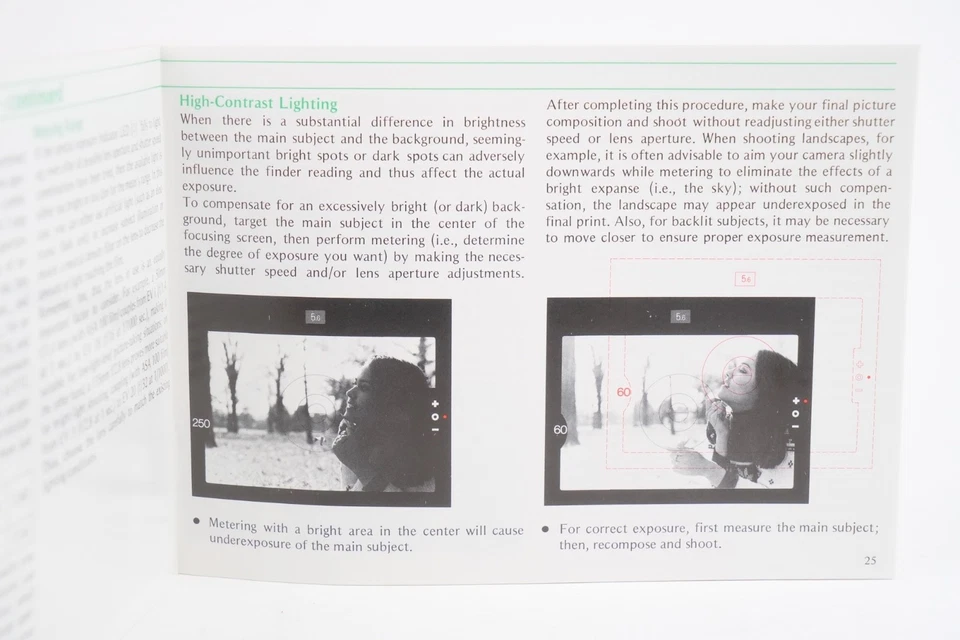 Manual de instrucciones para cámara Nikon FM (Inglés) - Imagen 3 de 4