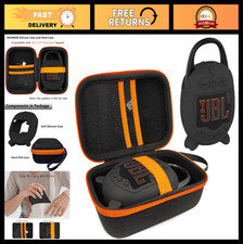 Silicone Cover Hard Case for Portable Bluetooth Speaker - Protective Storage B