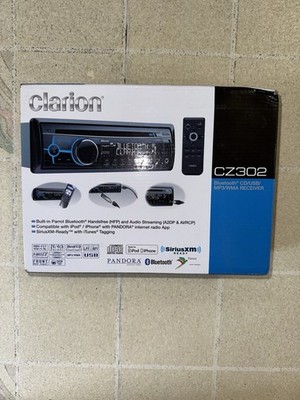 Clarion Mobile Electronics CZ302 Bluetooth CD/USB/MP3/WMA Receiver