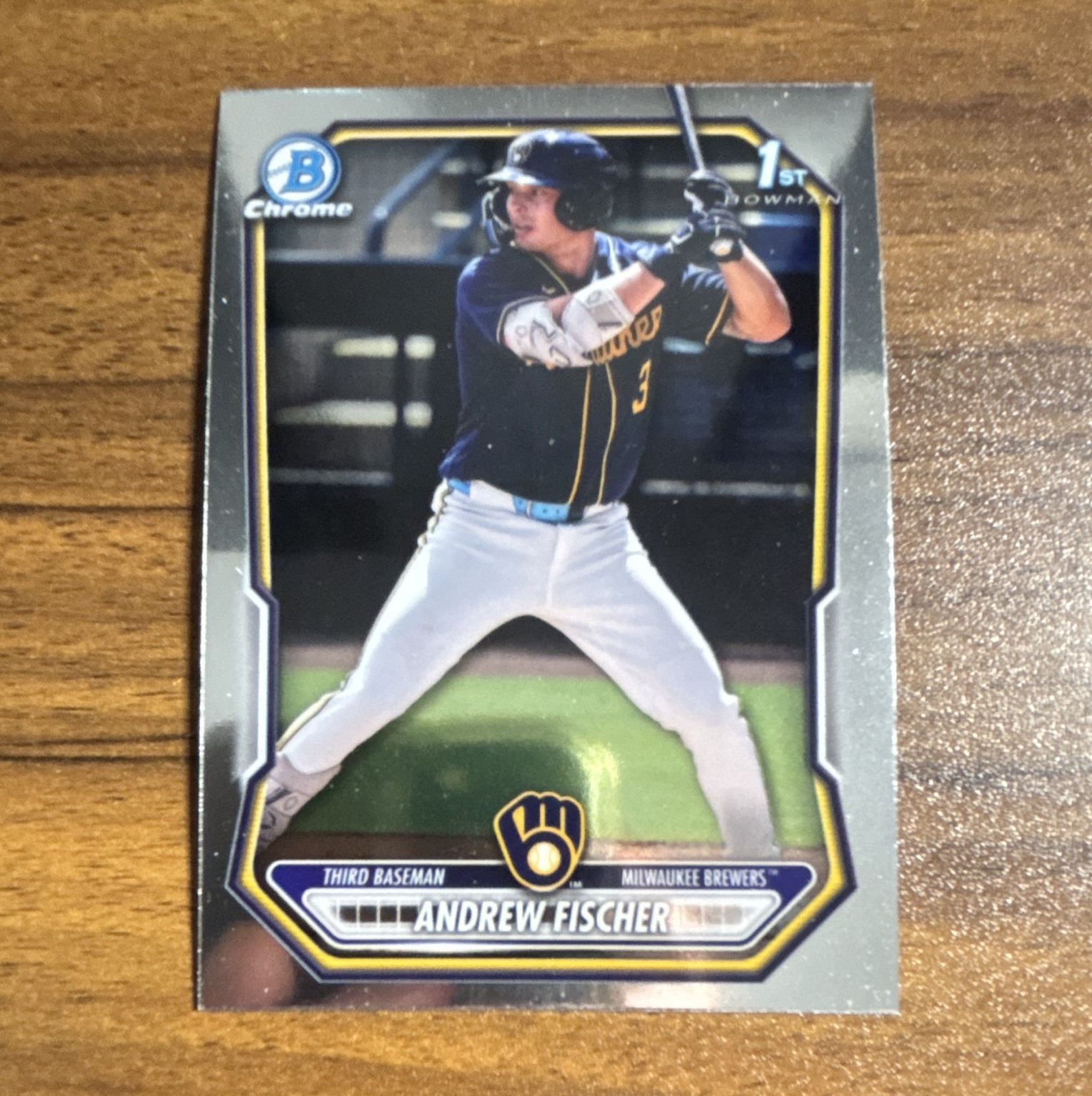 Andrew Fischer 2026 Bowman #BCP-149 Chrome Prospects (1st) Price 