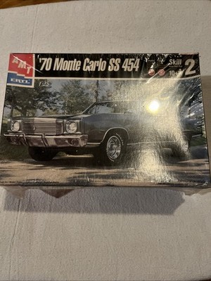 AMT/ERTL 1:25 scale plastic model kit of a 1970 Monte Carlo SS 454 Sealed