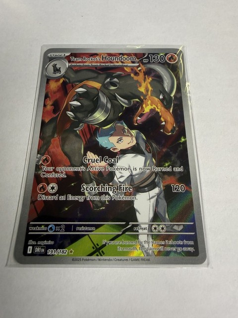 Team Rocket's Houndoom #191 (Destined Rivals (2025))