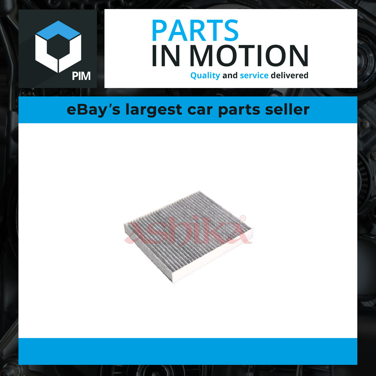 Pollen / Cabin Filter fits MERCEDES G280 W461 3.0D 2009 on Ashika 4638300018 New