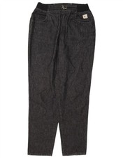 Jeans uomo Roy Rogers conici W40 L31 cotone nero BJ09