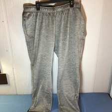 Russell Athletic Men's 2XL Heathered Gray Jogger Sweatpants Activewear Casual