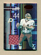 2005 Leaf Certified Materials John Riggins Mirror Red Jersey  /100 Washington EX
