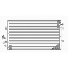 Brand New Direct Replacement AC A/C Condenser - In Stock Fast Shipping 40011