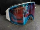 M4S Goggles (Cylindrical) + Bonus Lens + MFI Face Mask - Oat; Prcve Vari Blue +