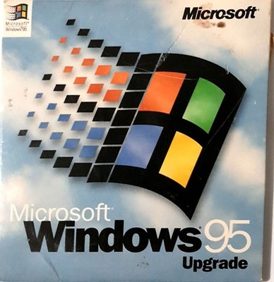 Microsoft Windows 95 Upgrade disc with key! 1995  LikeNew