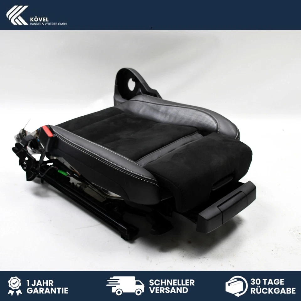 Sitz Sitzfläche vorn Links Volvo XC40 Nappa Leder Nubuk Textil 32338392 - Bild 3 von 4