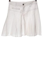 AMISU Gonna a campana Donna Gonna Taglia IT 40 bianco stile casual