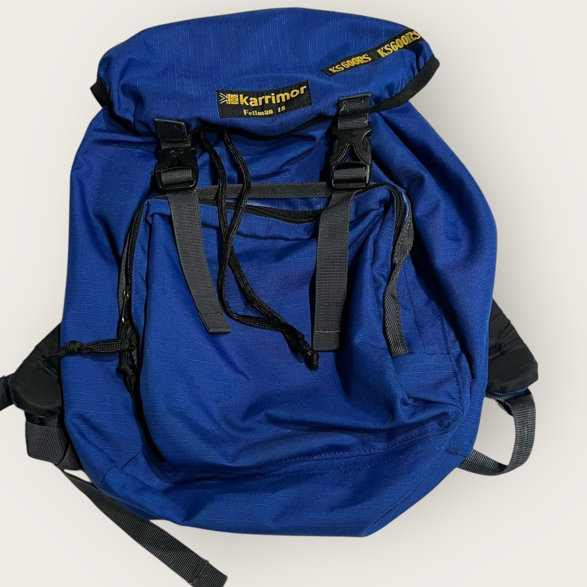 Karrimor Fellman 18 Backpack Vintage Rucksack Royal Blue 18x15x5