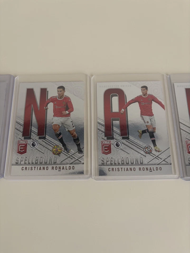2021-22 PANINI DONRUSS ELITE MAN UTD CRISTIANO RONALDO SPELLBOUND FULL SET - Image 3 of 4