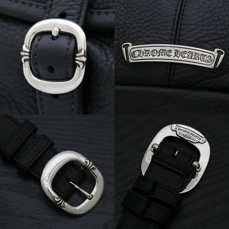 Chrome Hearts Snut pack waist pouch body bag black 141228 r51_0211 thumbnail 5