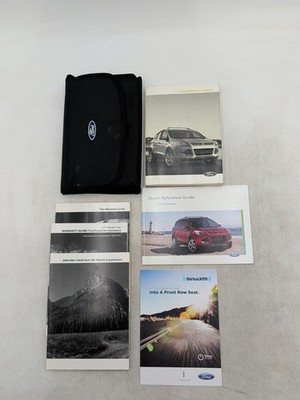 2015 Ford Escape Owners Manual Users Quick Reference Guide And Case