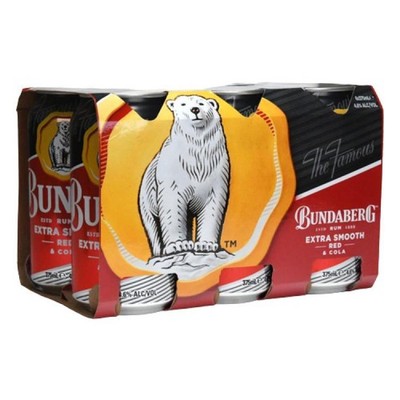 Bundaberg Red Rum & Cola Can 4.6 % vol.