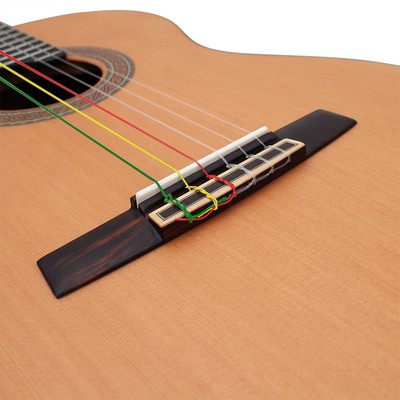 6pcs IRIN C105 Bunte Regenbogen Akustische Klassische Gitarre Saiten Nylon Core