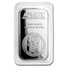 APMEX-1 oz Silver Bar .999 Fine Sealed American Precious Metals-USA 88.00 per troy oz