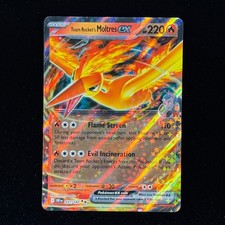 Team Rocket's Moltres ex 031/182 Destined Rivals Double Rare Holo Pokemon TCG