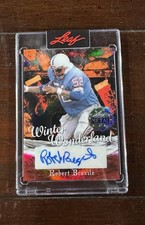 2025 Leaf Metal Happy Holidays Robert Brazile Oilers Auto #1/1!
