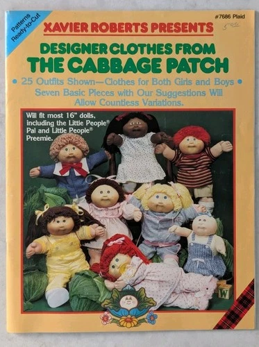 Cabbage Patch Kids︱Pattern Magazine︱Designer Outfits︱Vintage Clothes︱#7686
