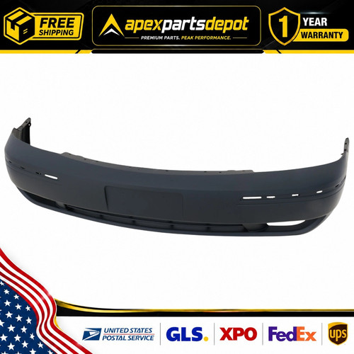 Primed Front Bumper Cover Fits 2005-2007 Ford Five Hundred 500 w/ Fog Light Hole