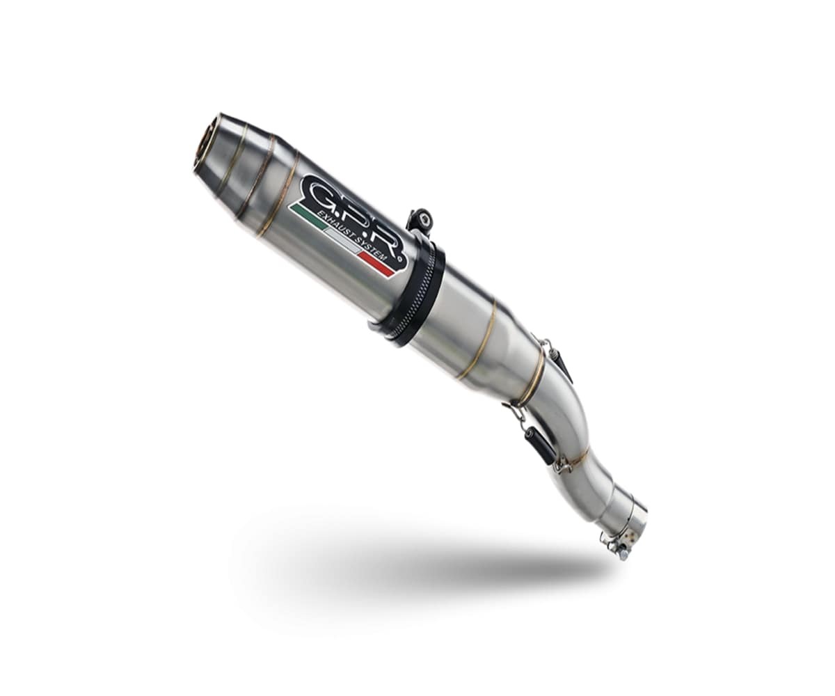 Appr exhaust muffler GPR Deeptone Inox Satin Inox Honda CB 750 Hornet 2023 2024