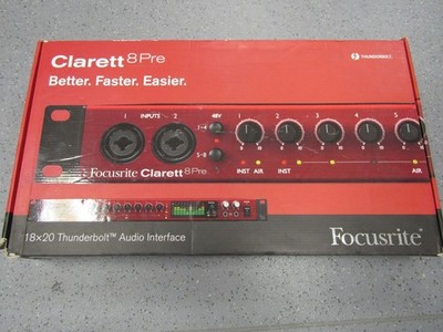 Focusrite Clarett 8Pre USB Audio Interface