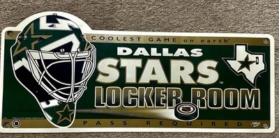 WinCraft Dallas Stars Locker Room Sign NHL Hockey Official Licensed