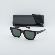 New Saint Laurent SL633CALISTA 002 Dark Havana/Grey 57-17-145 Sunglasses