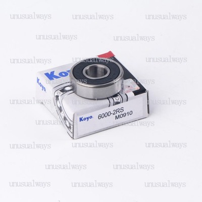 KOYO 6000 2RS Deep Bearings 10 x 26 x 8mm #lk