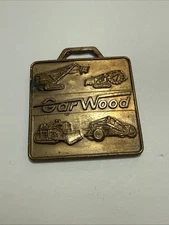 VINTAGE ADVERTISING WATCH FOB GARWOOD INDUSTRIES BUCKEYE DITCHERS SHOVELS