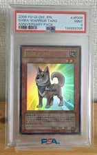 Yu-Gi-Oh Shiba-Warrior Taro JP009 YAP1 Anniversary Pack 2008 Japanese PSA 9
